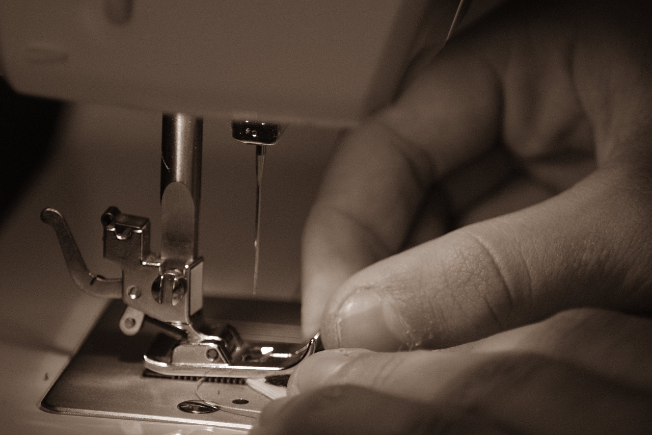 fixing a heavy duty sewing machine